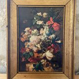 Old lithograph "Imperial Bouquet" 1967 Jan Vas Os