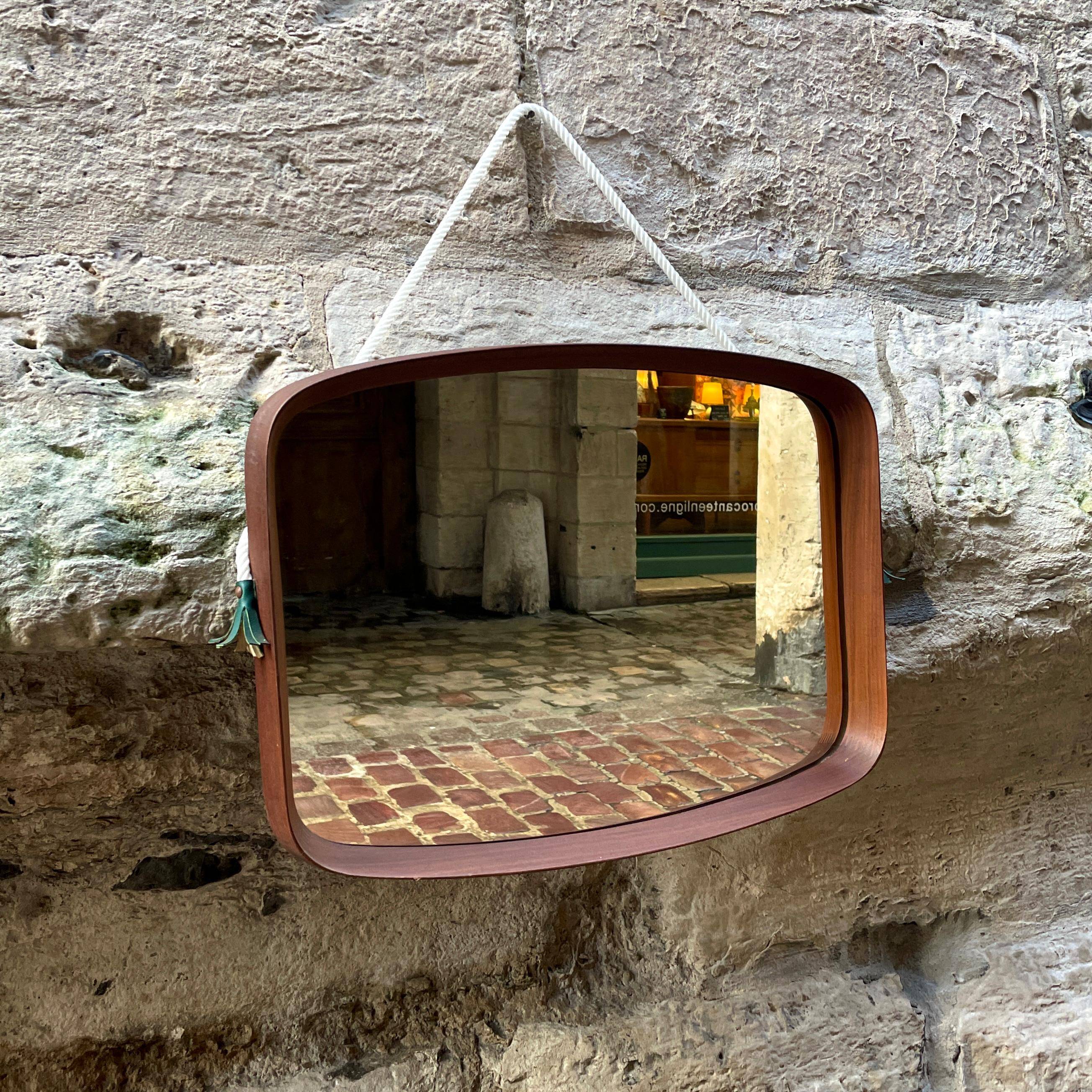 Scandinavian mirror from the 1960s