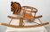 Ancien Cheval En Bois A Bascule Primus Vintage