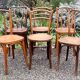 6 chaises bistrot Mundus Fischel et Baumann