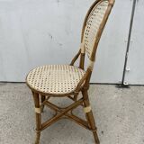 Rattan bistro chair 1970