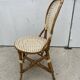 Rattan bistro chair 1970