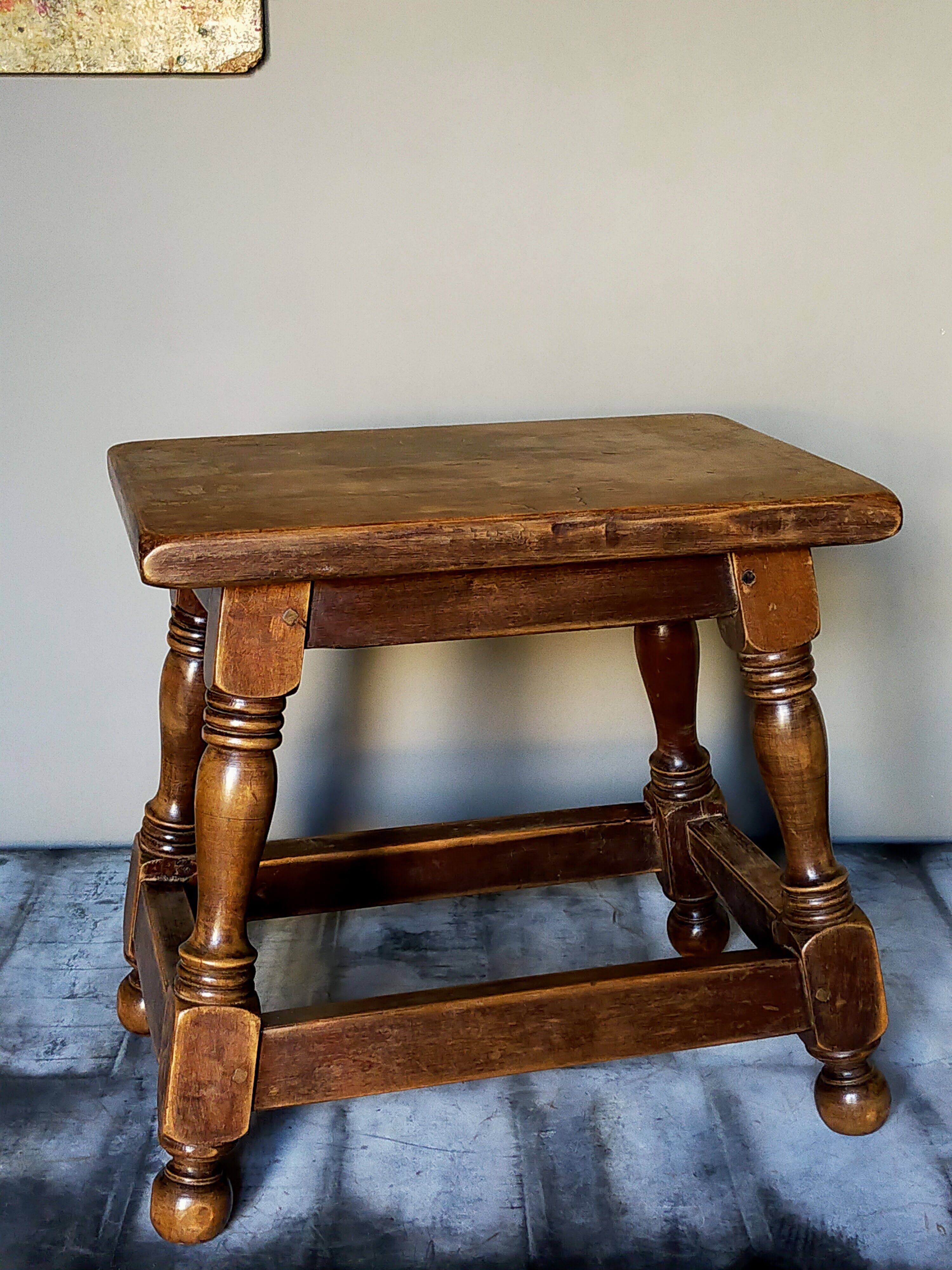 19th century wooden stool