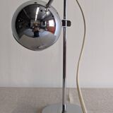 Chrome Eye Ball lamp, Space Age, Germany circa 1970.