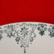 Earthenware plate of St Amand Hamage model n ° 52 diam 22 cm early XX th