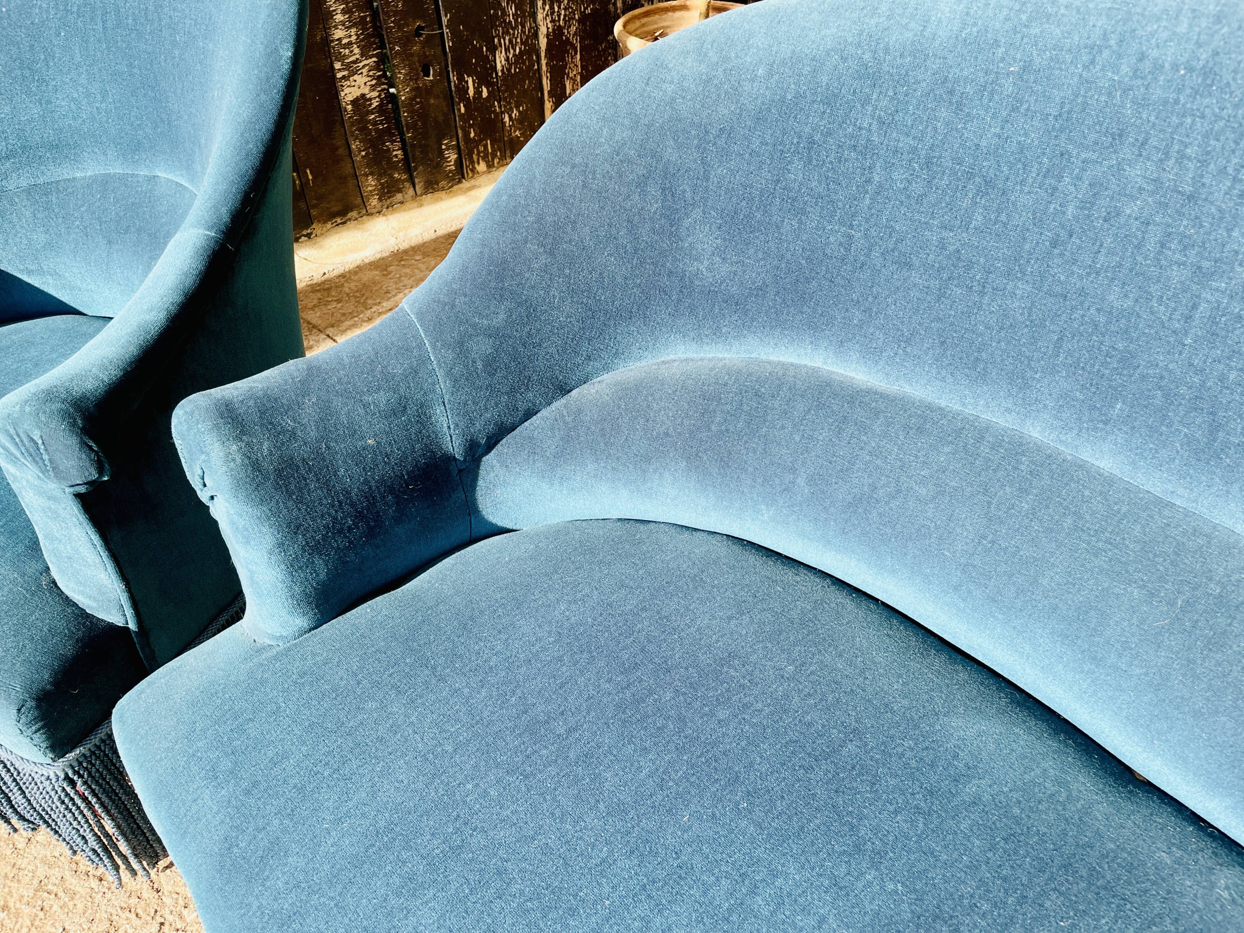 Bench and toad armchair