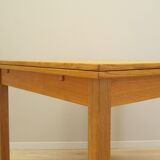 Table en chêne, design danois, années 1960, production : Danemark