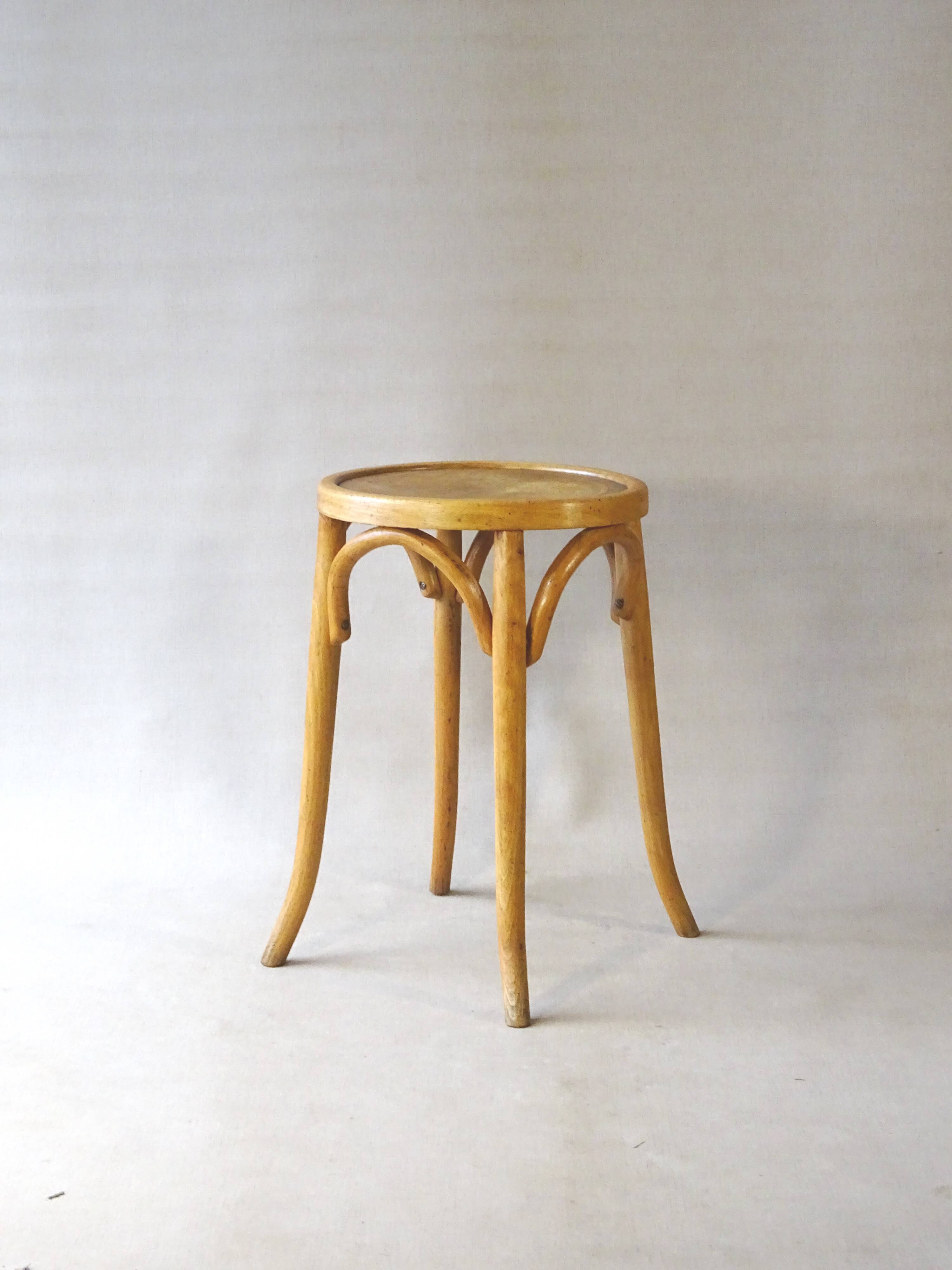 "Piano" high stool by Baumann 1930, bentwood