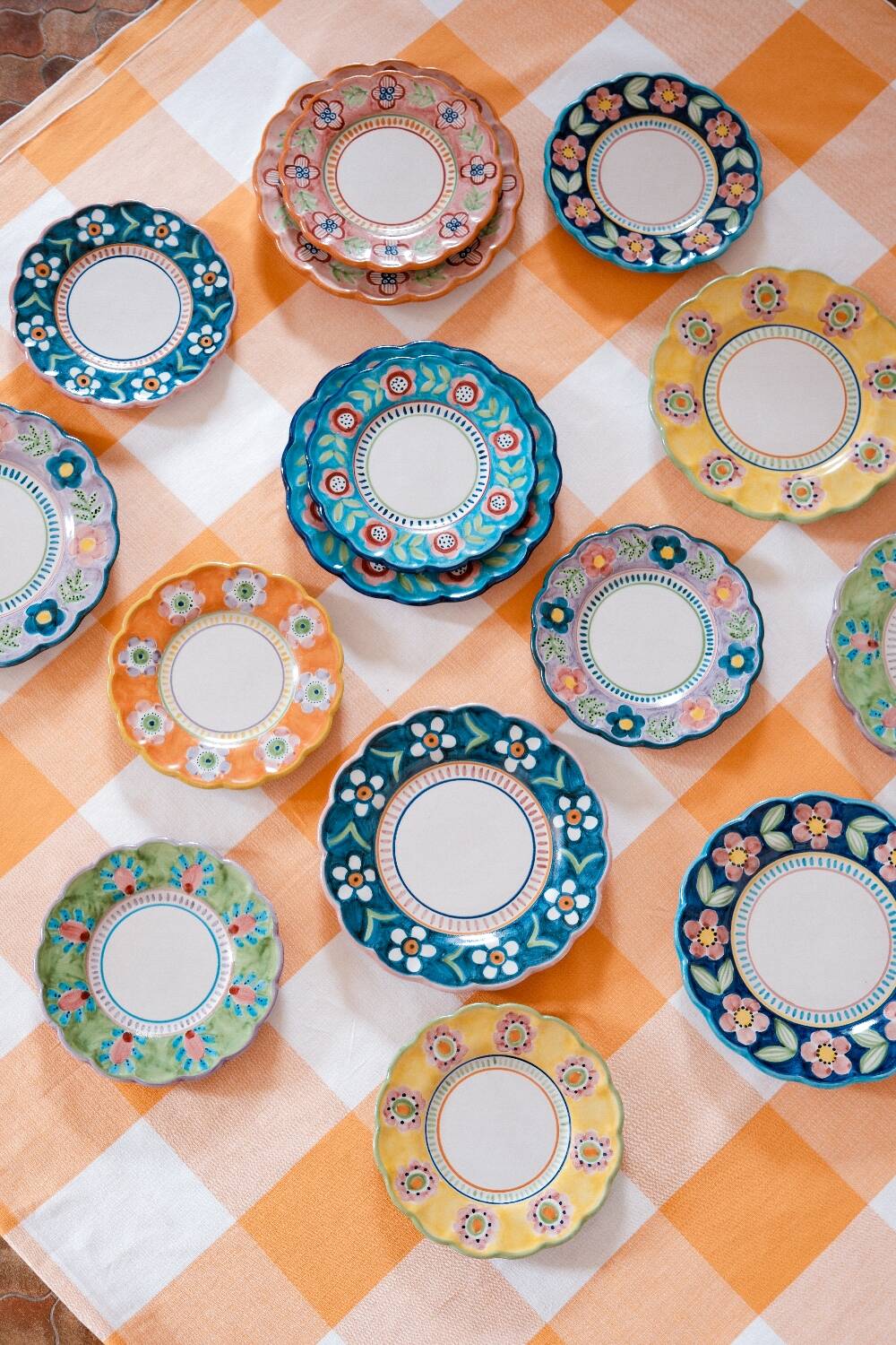 Assiette pâquerette