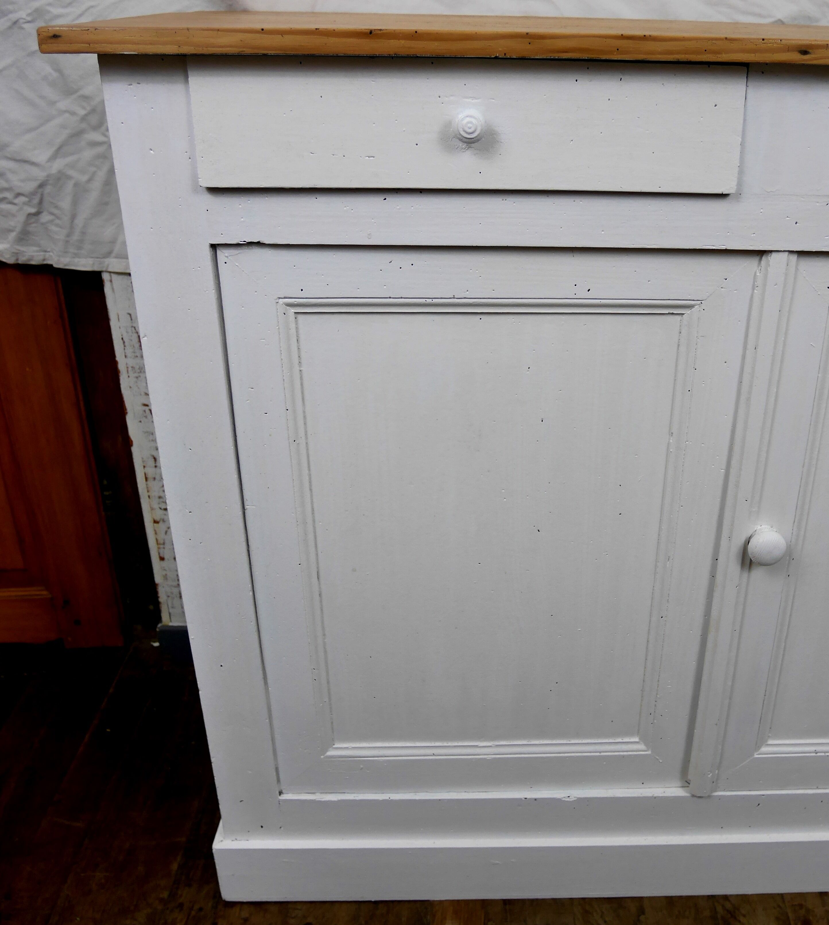 Antique white Parisian buffet