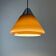 Brown glass pendant by Hustadt Leuchten, 1960