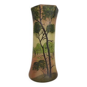 Vase Diabolo Legras & Cie. - François-Théodore Legras