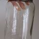 Bocal "mon jardin" en verre et aluminium