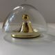 Hoffmeister bubble glass gold ceiling or wall lamp