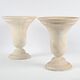 Pair of tulip lamps