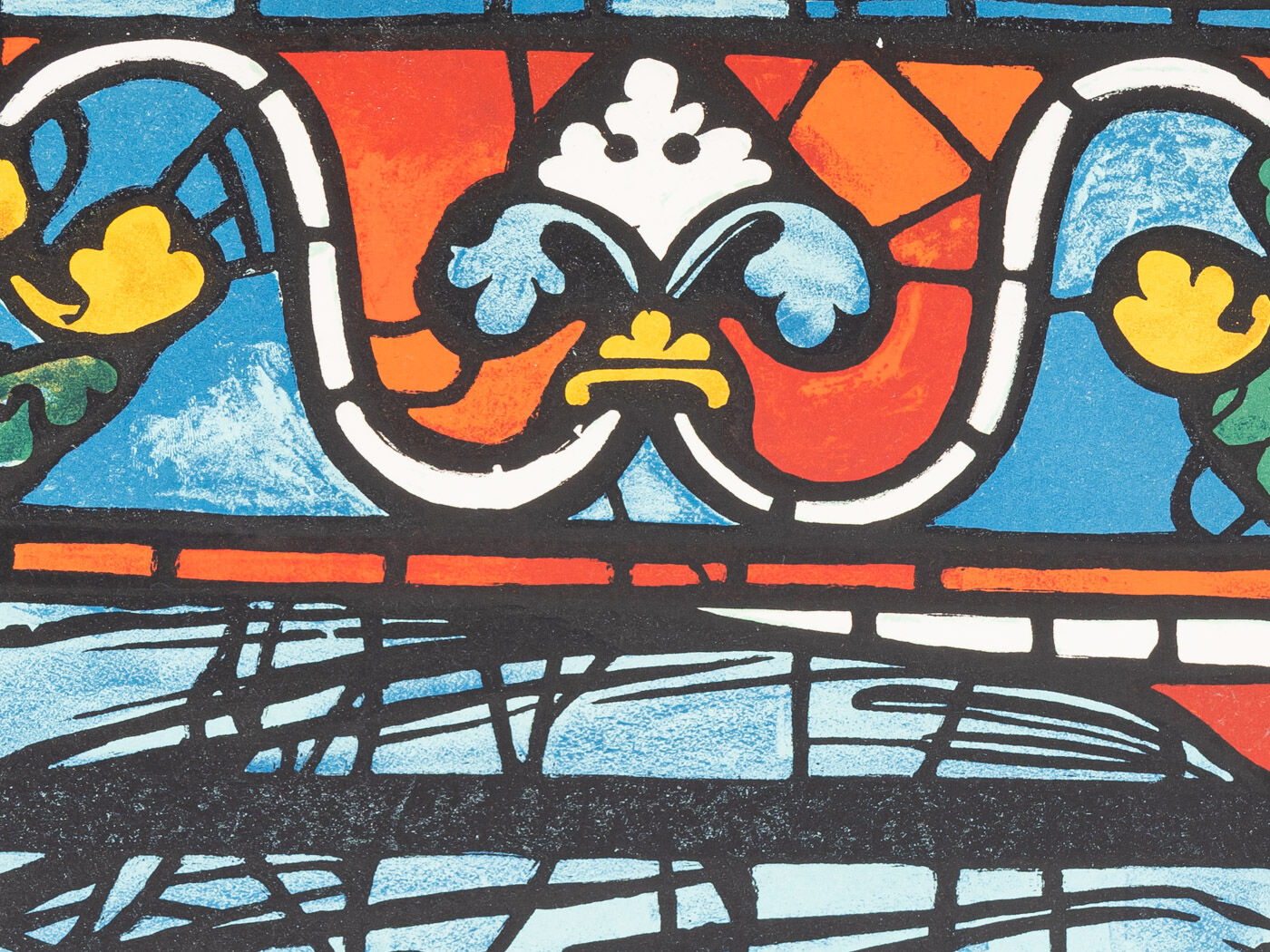 La Cathédrale de Bourges, SNCF Travel Poster, 87 x 124 cm