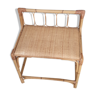 Banc en rotin