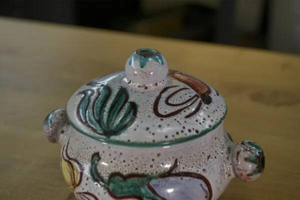 Vase/pot en céramique de Vallauris 1950’s