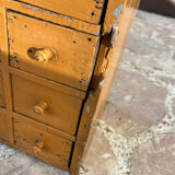 Industrial wooden drawer cabinet