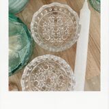 Duo crystal candle holders