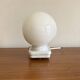 Antique wall light with glass globe and plastic body LAMP-7455