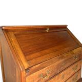 Antique Italian secrétaire in solid walnut, 1920s/1930s.