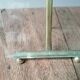 Louis xvi style beveled glass and brass photo holder