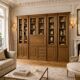 Wooden bookshelf