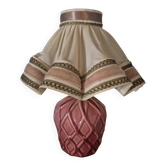 Rare 1970s Desk lamp with pleated shade