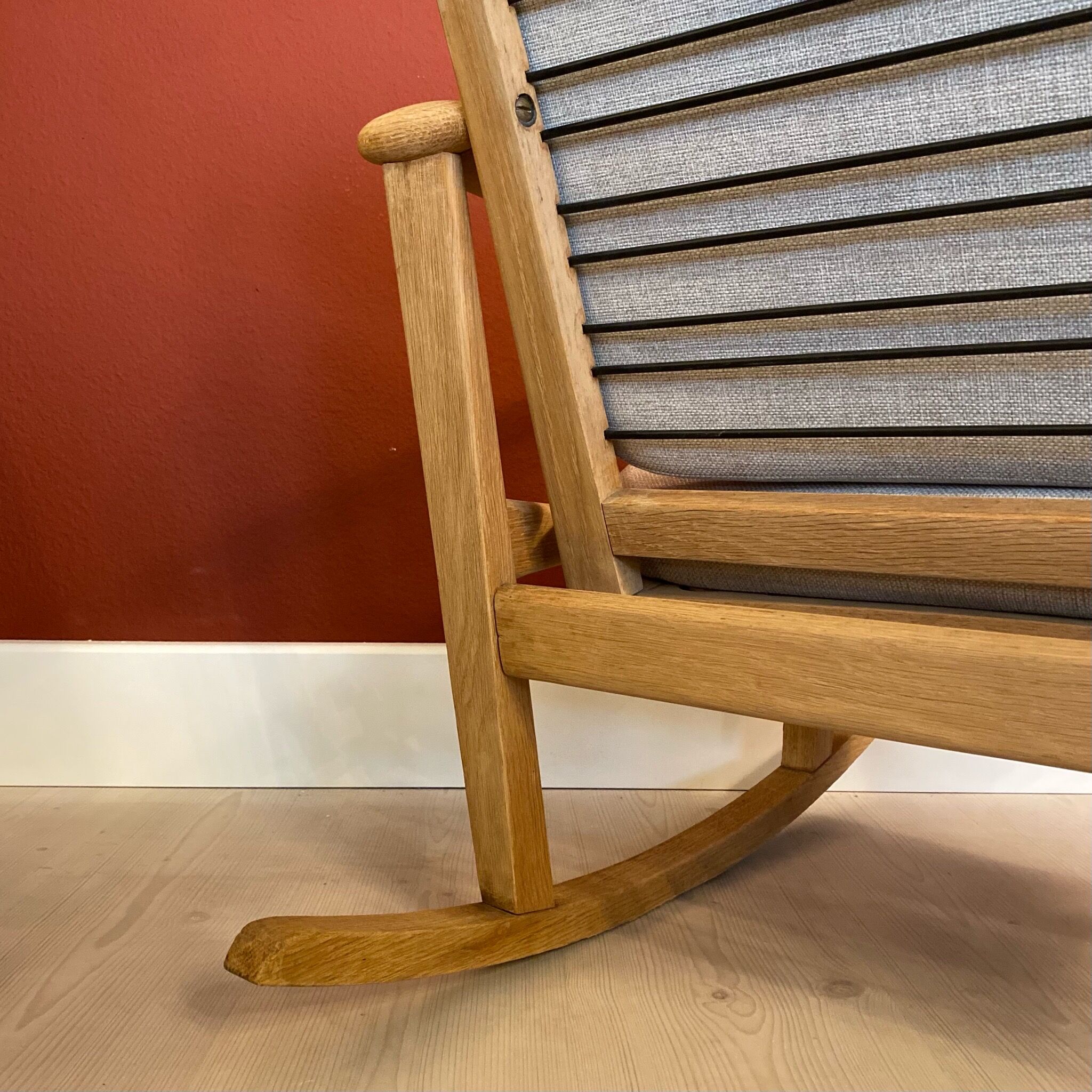 Danish rocking chair by Finn Juhl for M. Nissen, Denmark 1960s