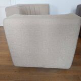 Pair of Novemila armchairs Tito Agnoli for international furniture 70s