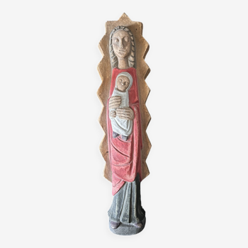 Statuette de la Vierge et l'enfant