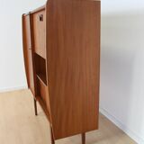 vintage teak highboard