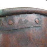 Copper cauldron