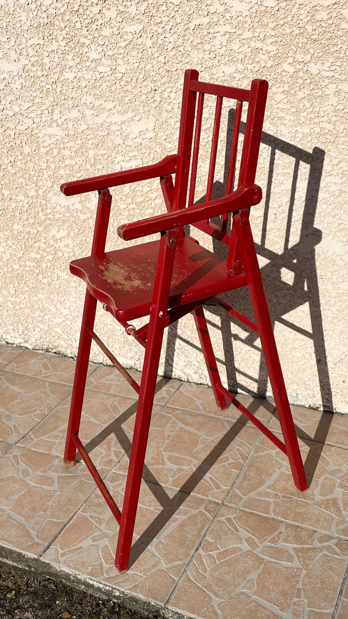 Chaise haute pliante enfant 2-4 ans