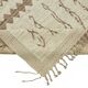 Hand-Knotted Tribal Unique 212 cm x 311 cm Beige Wool Carpet