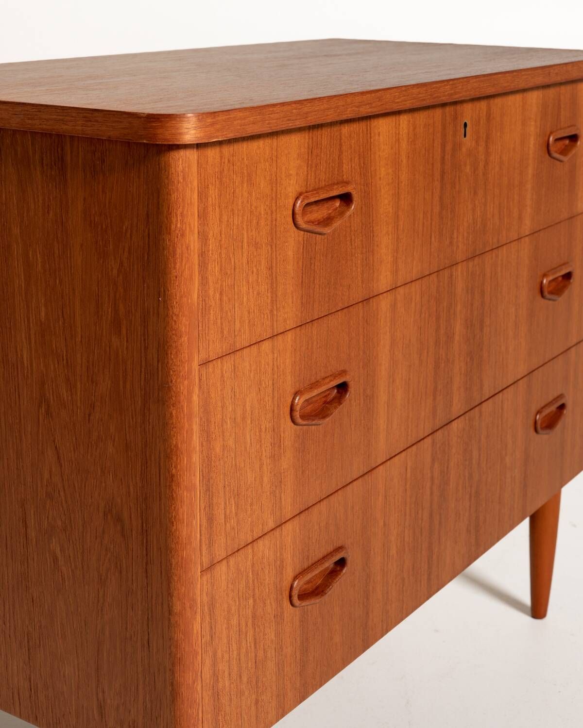 Scandinavian Teak Chest of Drawers, 1950s/60s