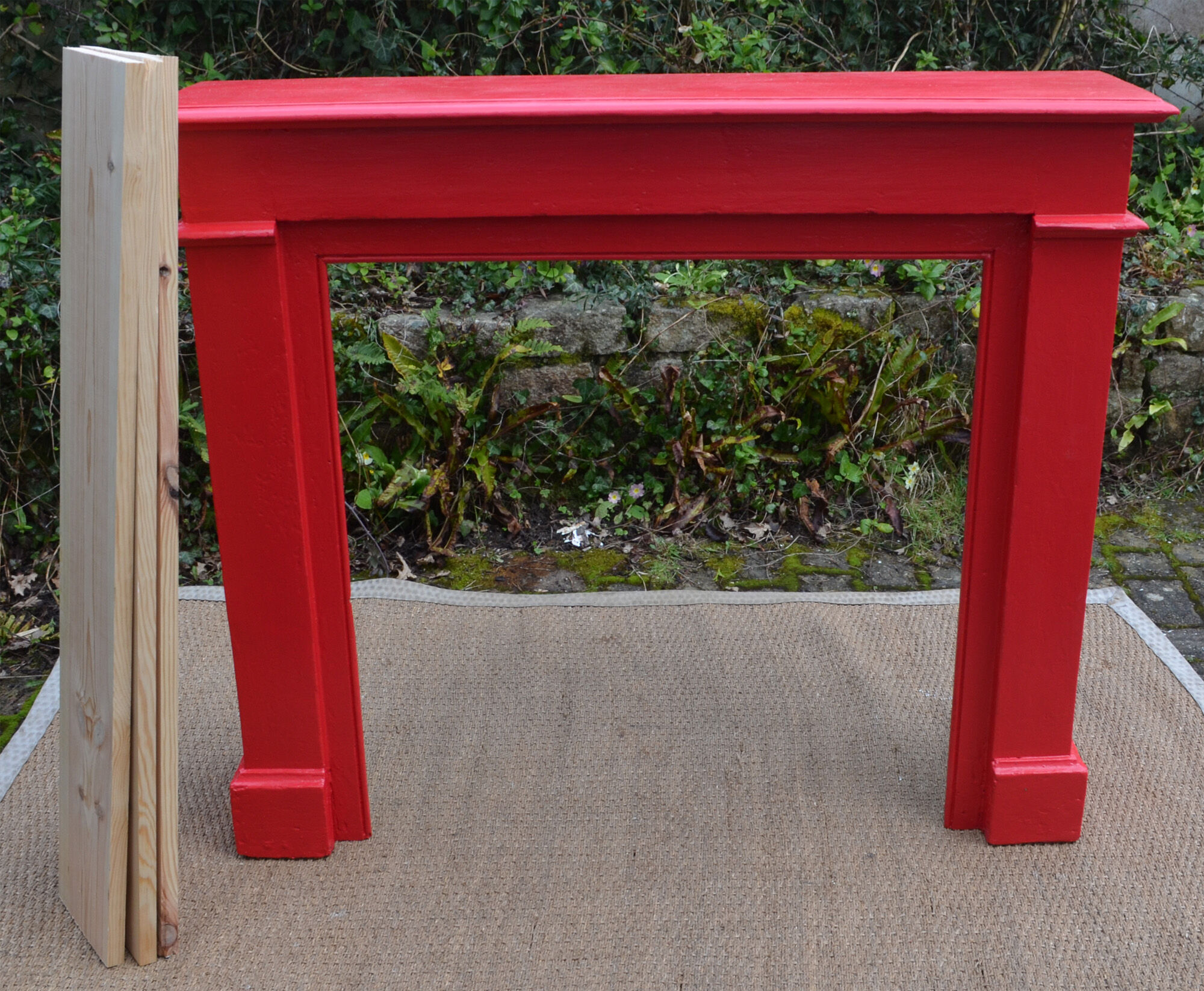 Fireplace cover structure