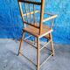 High wooden chair doll