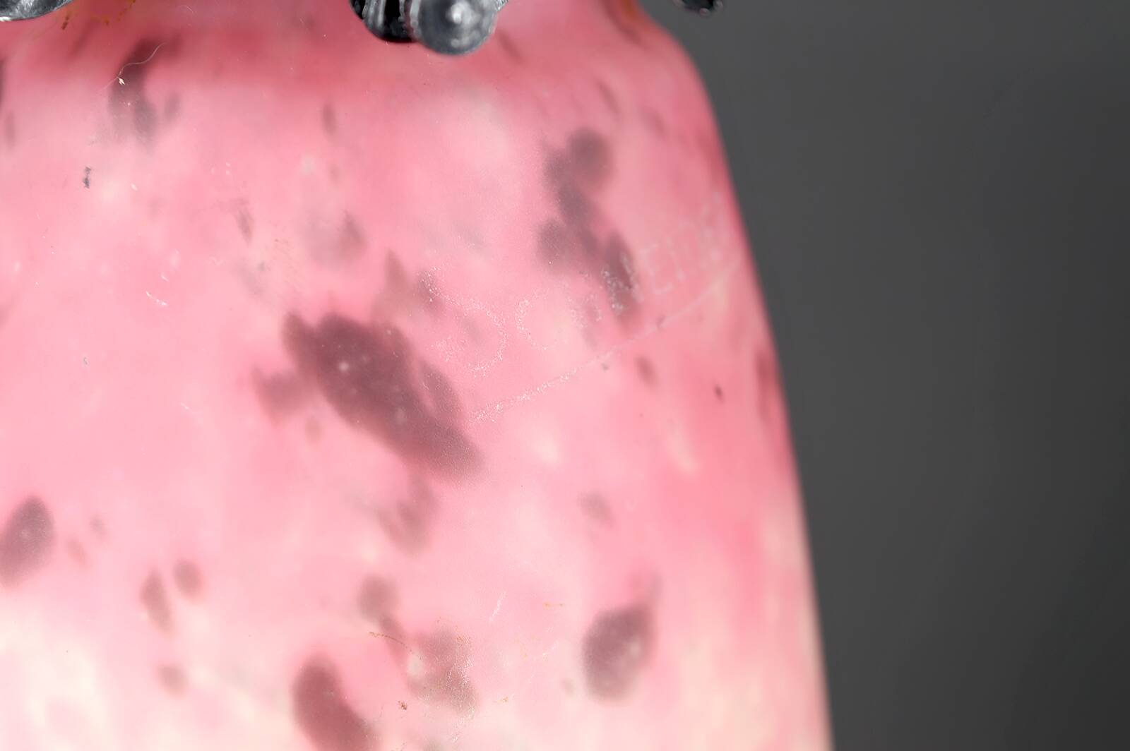 Important Wrought Iron Double-Headed Lamp by Schneider, Art Deco, c. 1920