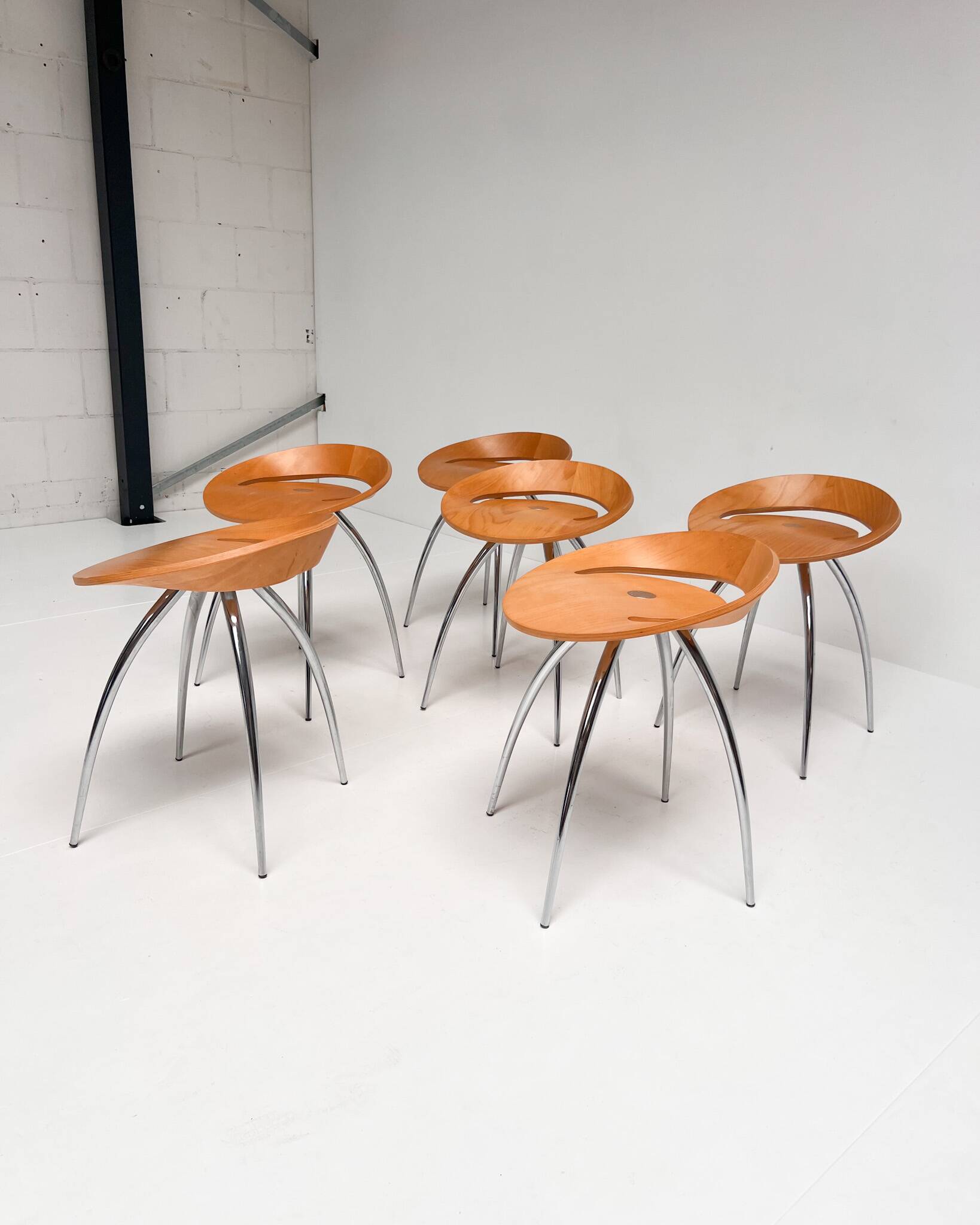 Magis Lyra stook blanc by Sigurdur Thorsteinson, 1990’s