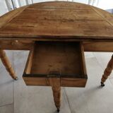 half moon console table