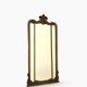 Antique Italian wall mirror, 19th century.