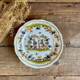 “Vieux Moustiers” plate, vintage reproduction