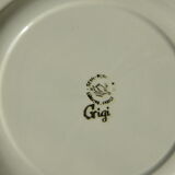 Set of 4 Céranord flat plates