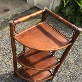 Rattan shelf