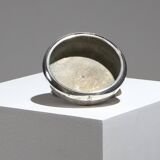 Boîte "Poule" en laiton argenté, 1970