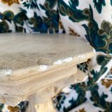 Old plaster wall console