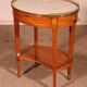 Louis XVI Rosewood Side Table With Writing Desk