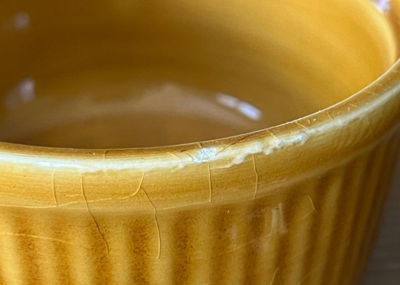 Set of 4 ramekins sarreguemines